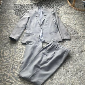 Sears Blazers That Fit Vintage Two Piece Suit Gray 16
